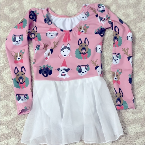 Christmas dog leotard - Picture 1 of 2